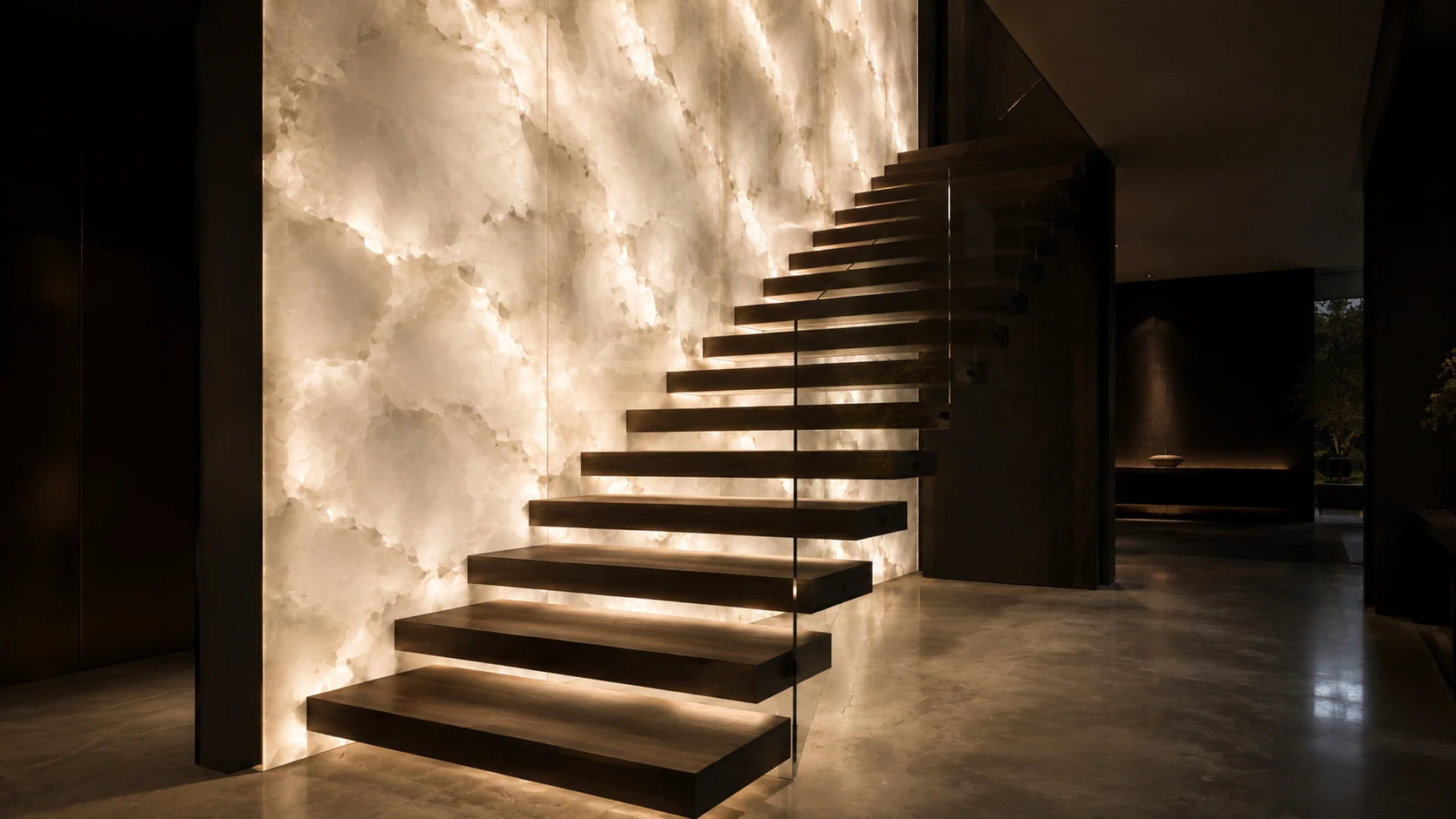 Backlit corporate feature, London